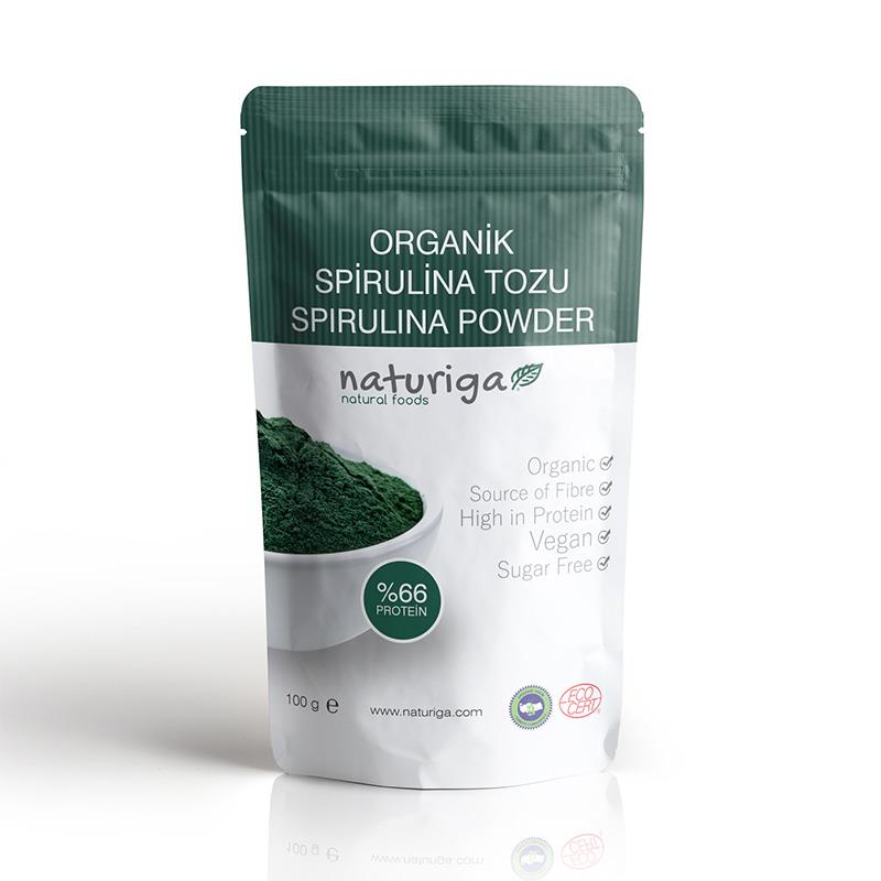 Naturiga Organik Spirulina Tozu (Spirulina Powder)