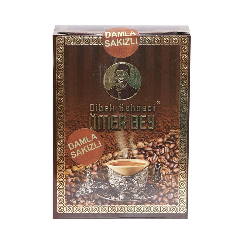 Dibek Kahveci Ömer Bey Damla Sakızlı Türk Kahvesi 250 gr.