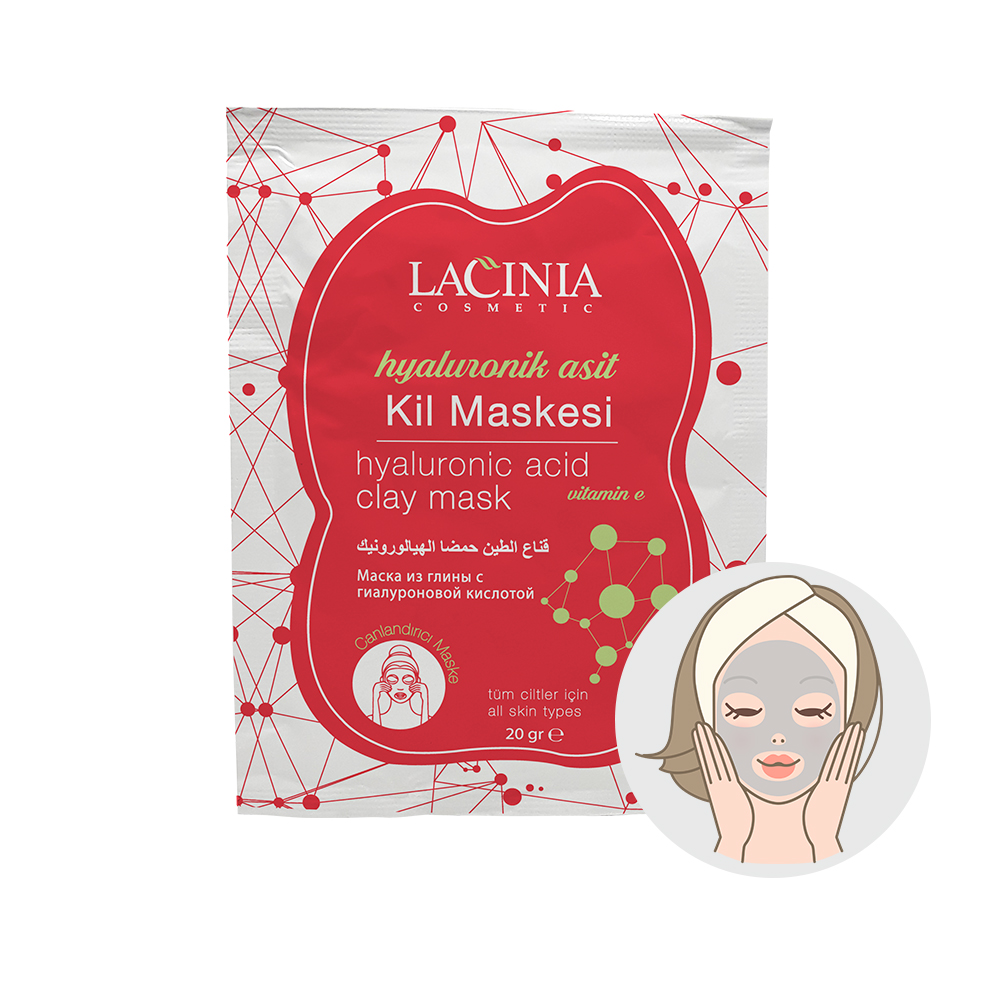 Lacinia Hyaluronik Kil Maskesi