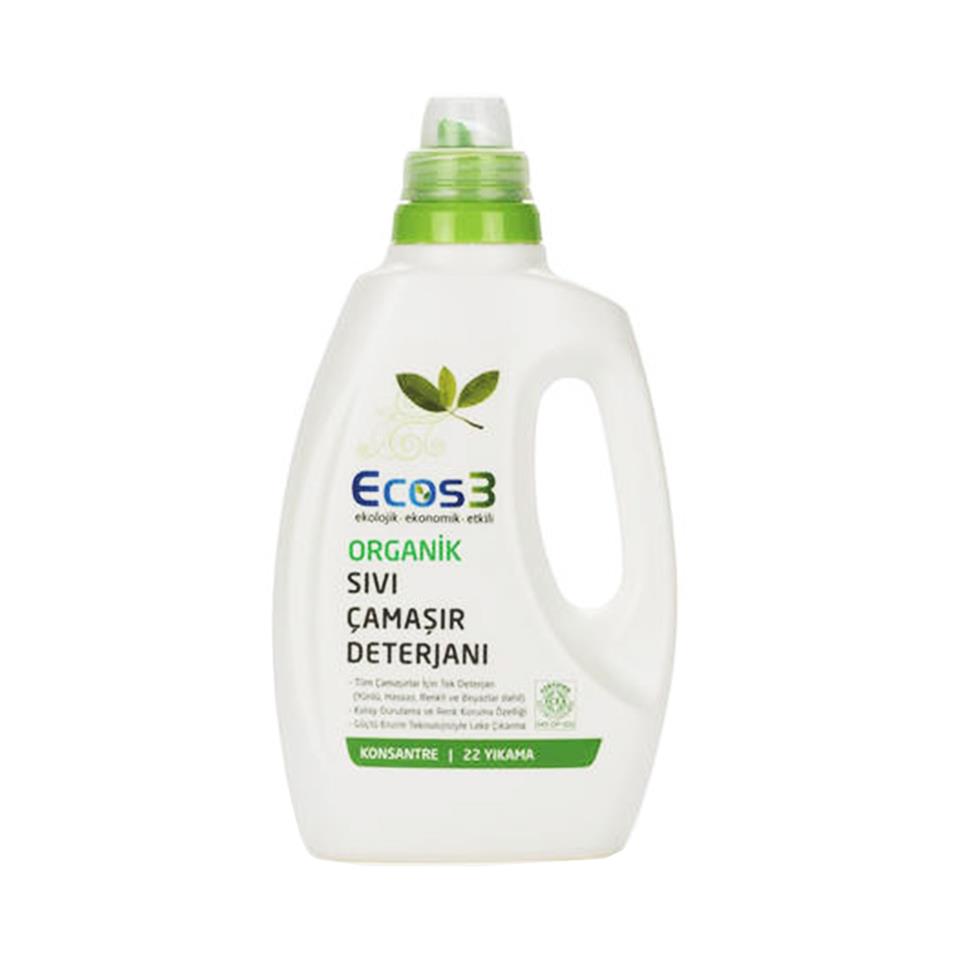 Ecos3 Organik Sıvı Çamaşır Deterjanı 750 ML