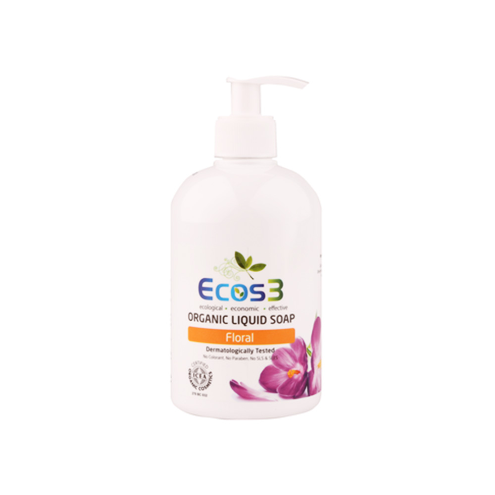 Ecos3 Organik Sıvı Sabun Floral 500 ML
