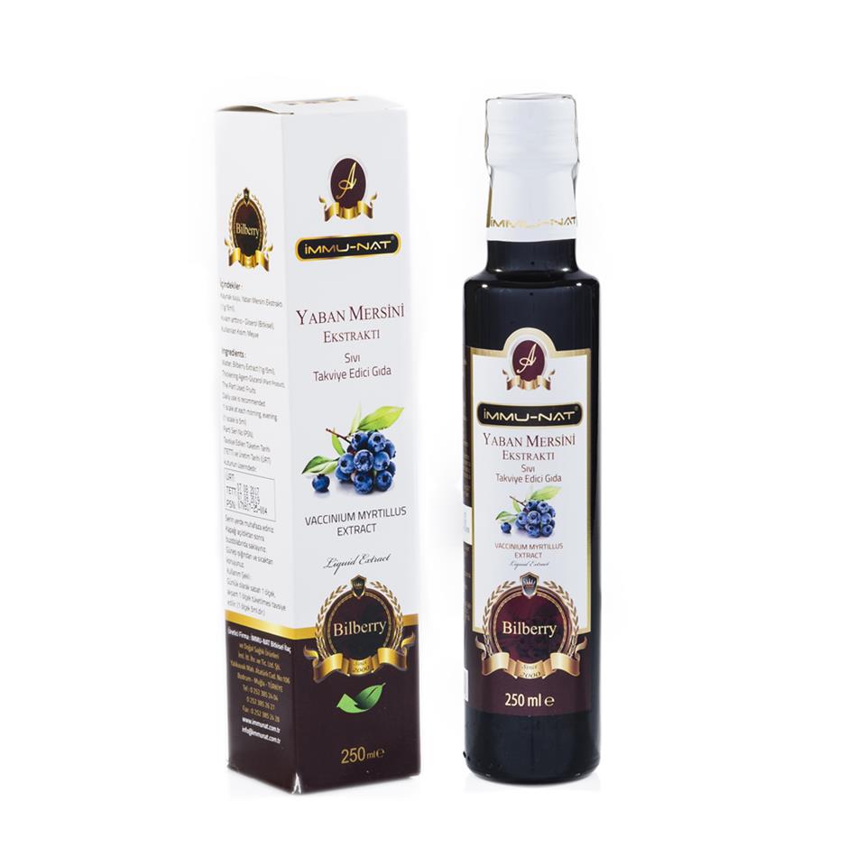 İmmunat Yaban Mersini Ekstraktı 250 ml.