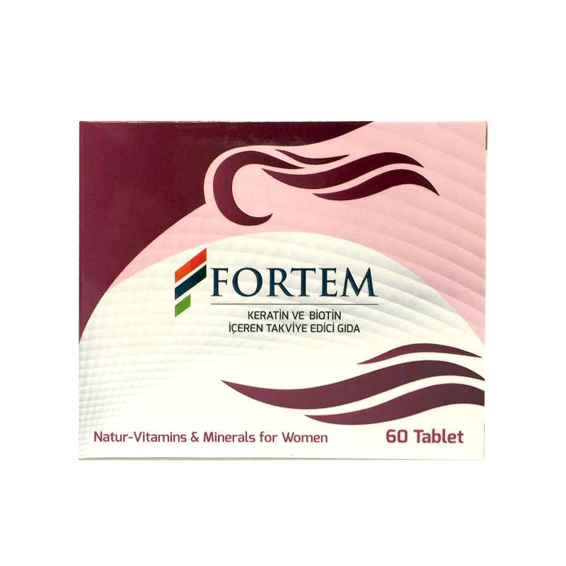 Fortem Keratin ve Biotin Tablet (60 Adet, Bayan)