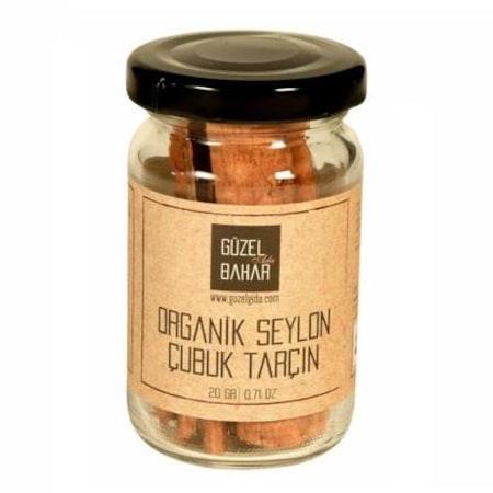 organik seylon çubuk tarçın